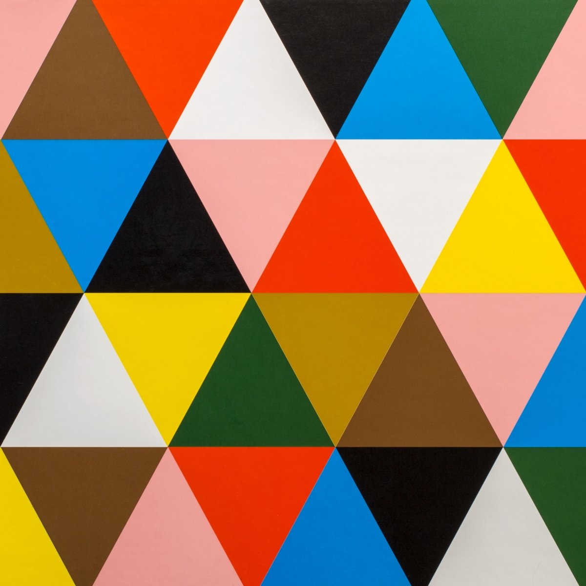 Eames Book - Beautiful Details - Colorful Triangles Pattern - By Autotype