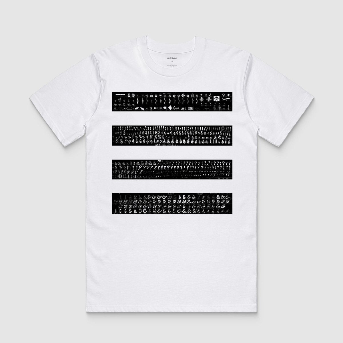 House Industries Plinc Stripe Tee - Autotype