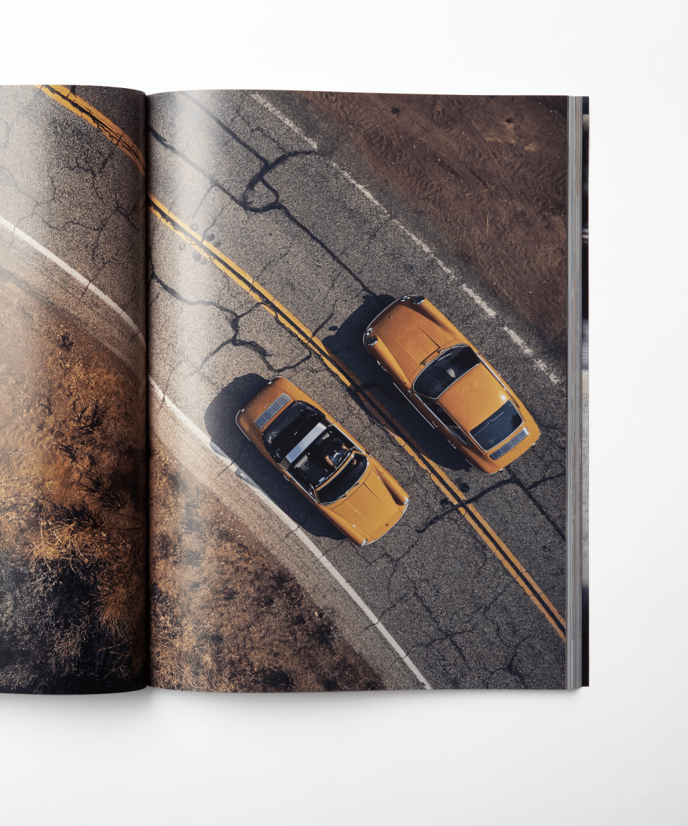 Porsche Magazine Spread - Triple Zero 000 - Autotype Library