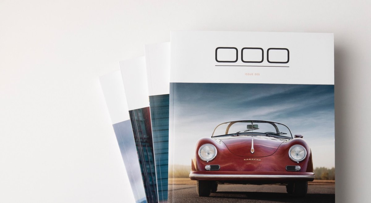 Porsche Magazine Covers - Triple Zero 000 - Subscription - Autotype Library