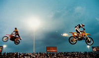 Thumbnail for Big Air Competition, Three Minute Grand Prize Jump-off Framed Print