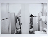 Thumbnail for Shalom Harlow and Amber Valletta in the restroom - Print