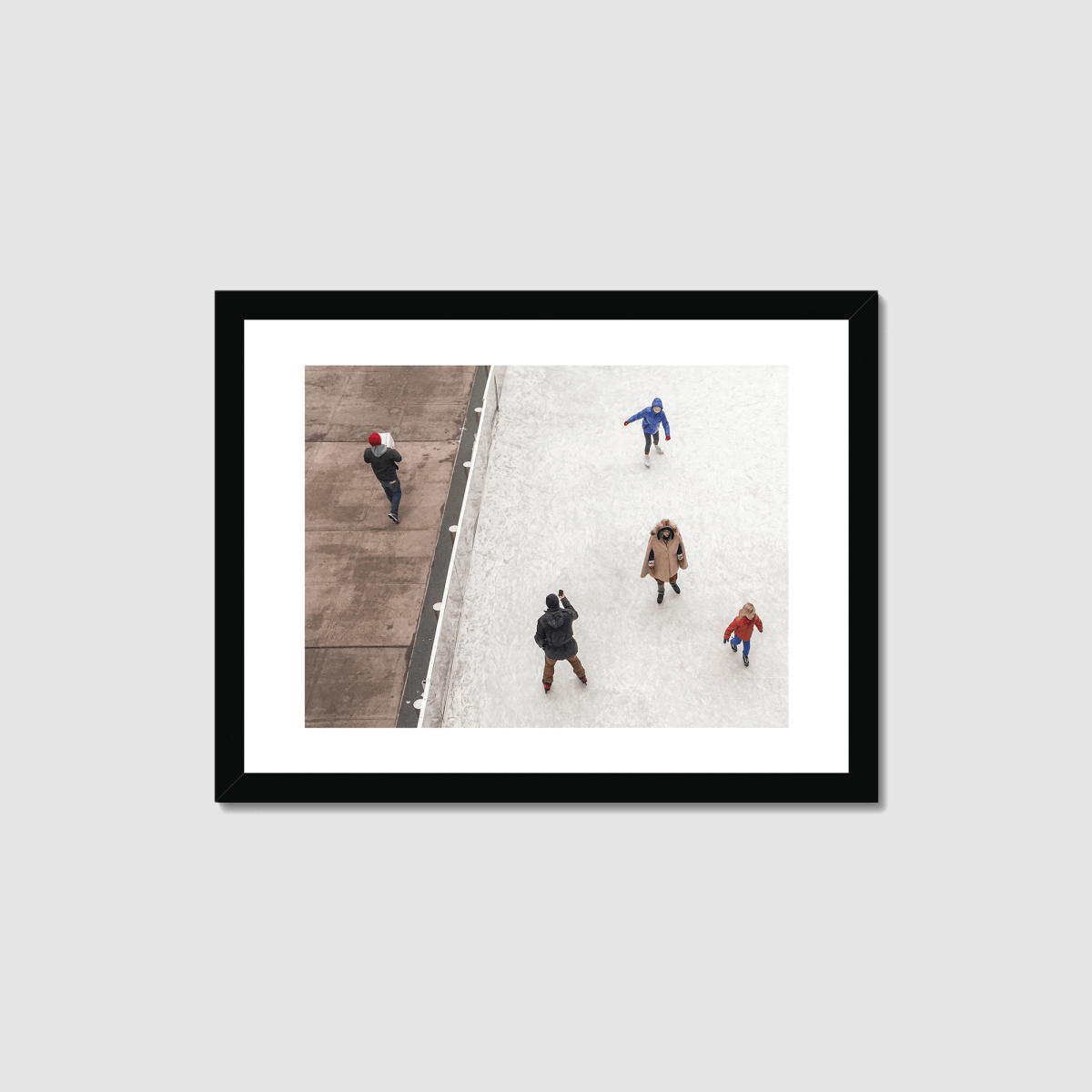Skaters #3 Framed Print