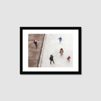 Thumbnail for Skaters #3 Framed Print
