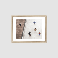 Thumbnail for Skaters #3 Framed Print