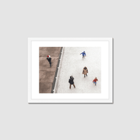 Thumbnail for Skaters #3 Framed Print