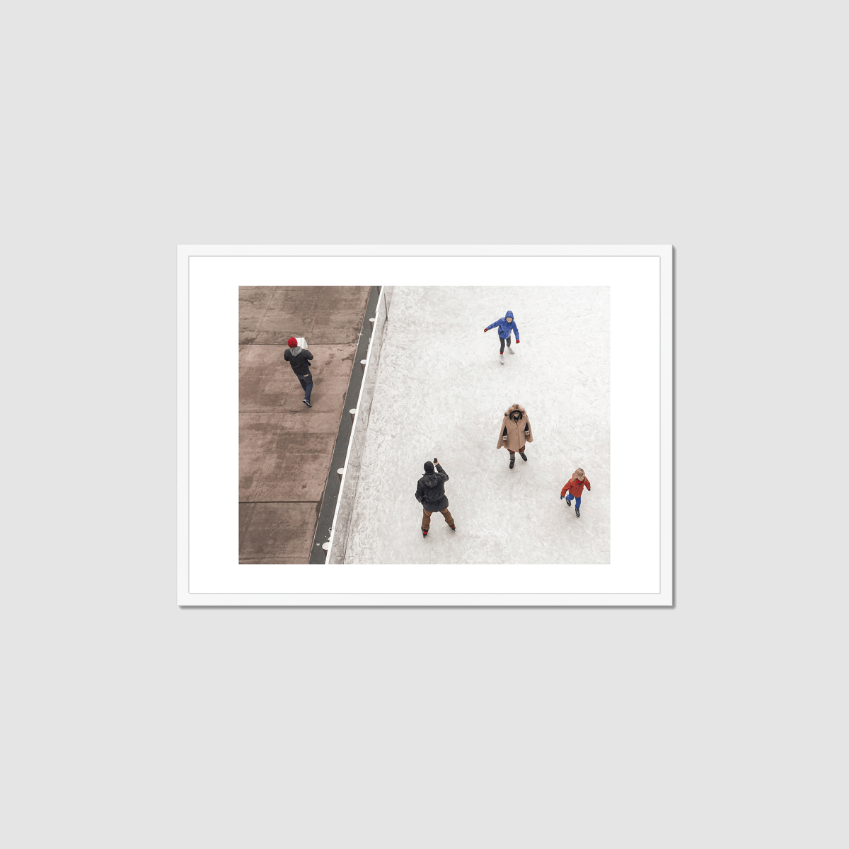 Skaters #3 Framed Print