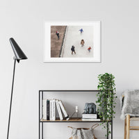 Thumbnail for Skaters #3 Framed Print
