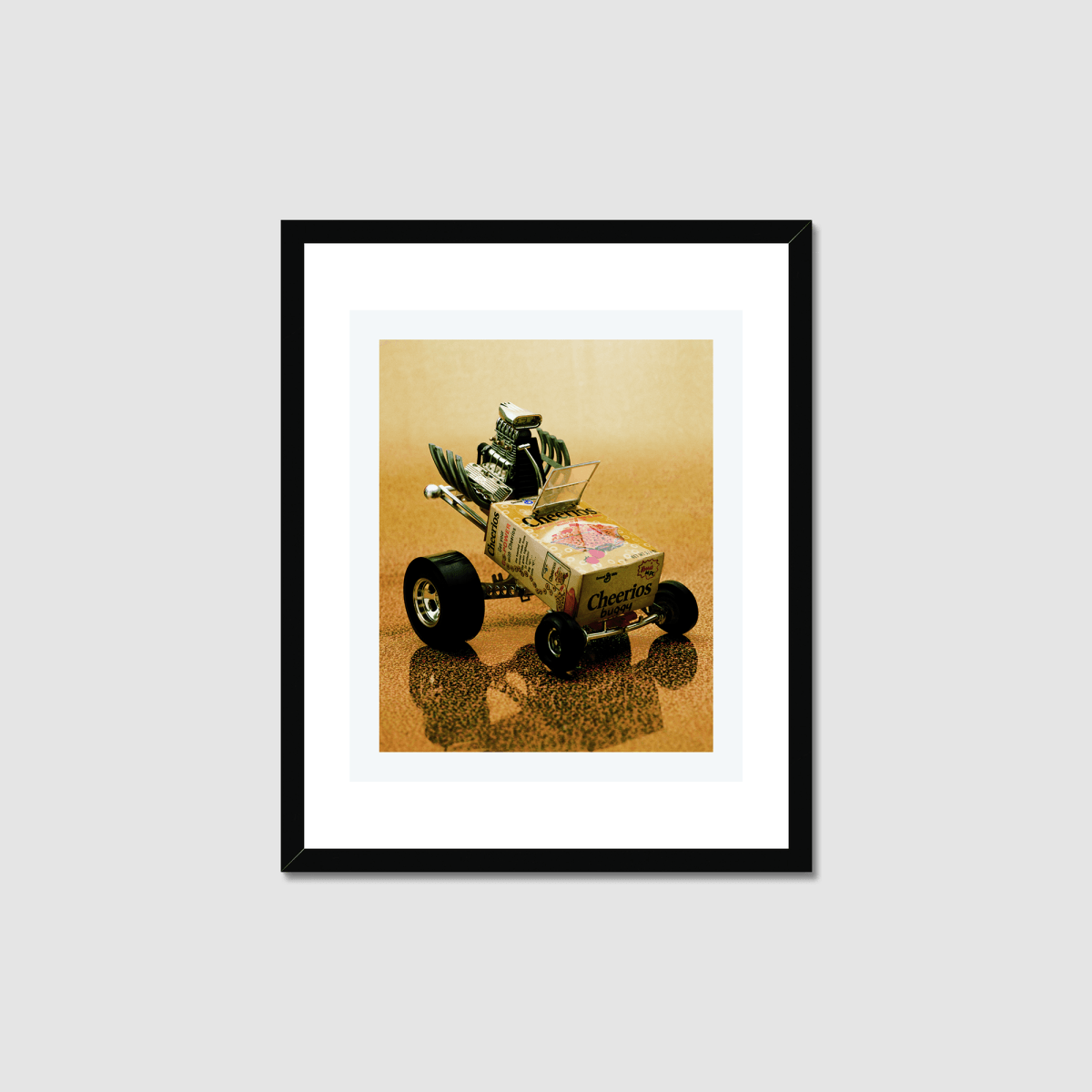 Prototype Cheerios Hot Rod by George Barris Framed Print