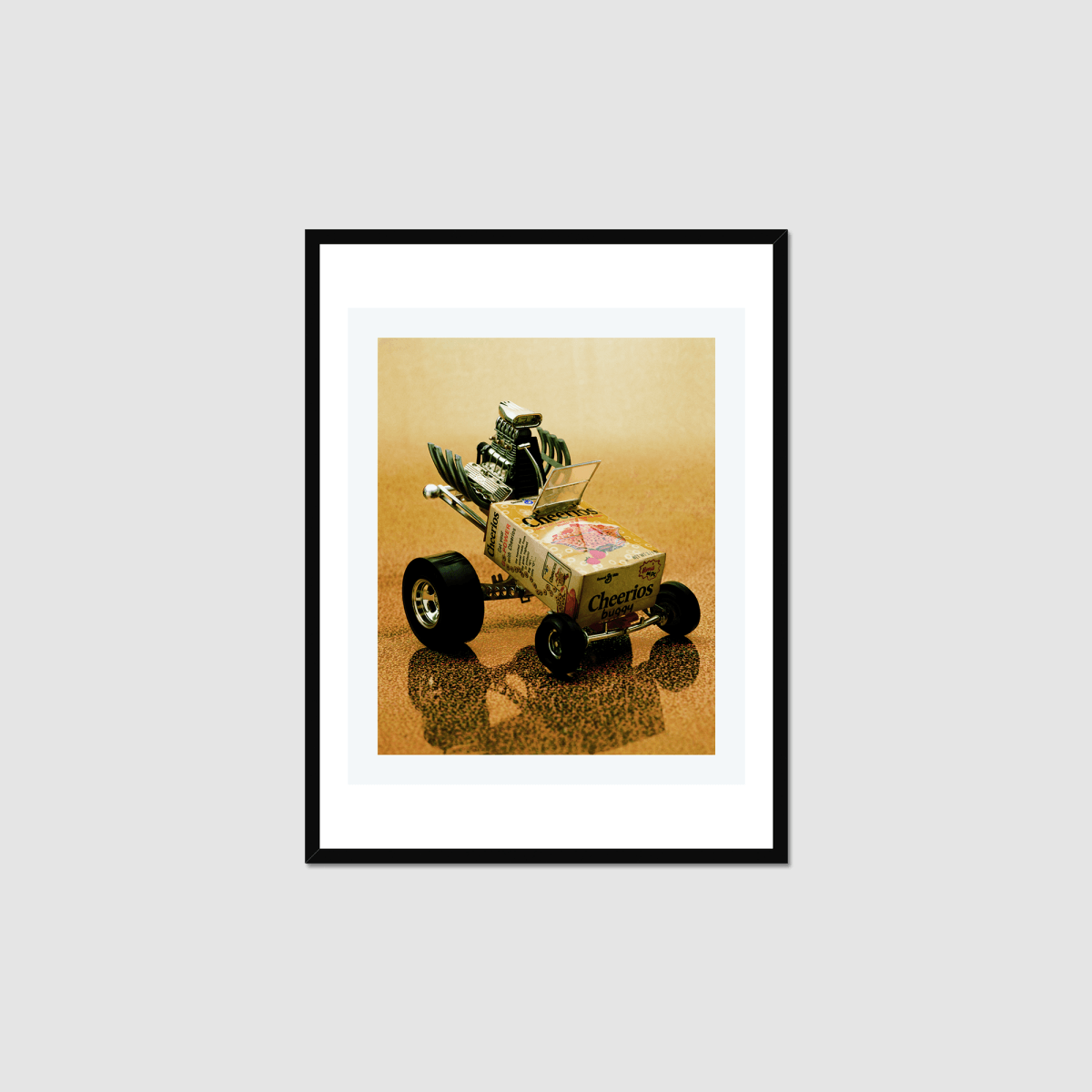 Prototype Cheerios Hot Rod by George Barris Framed Print