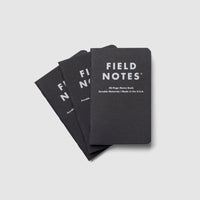 Thumbnail for Pitch Black Memo Book - 3 Pack