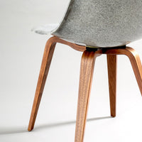 Thumbnail for Modernica Case Study Side Shell Spyder Base - Gray Fiberglass Chair - By Autotype