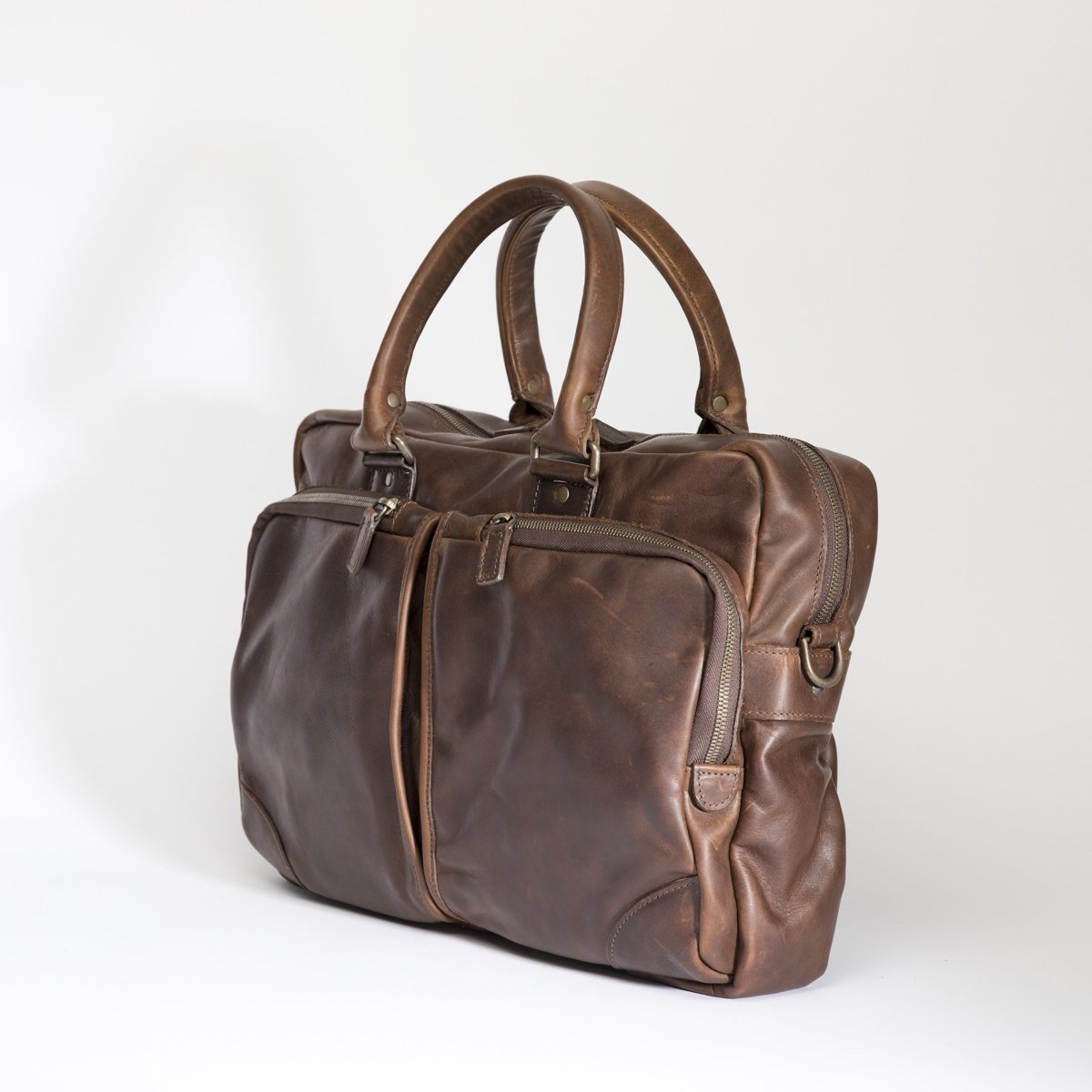 Haythe Commuter - Baldwin Oak - Commuter Leather Bag - Moore and Giles - By Autotype