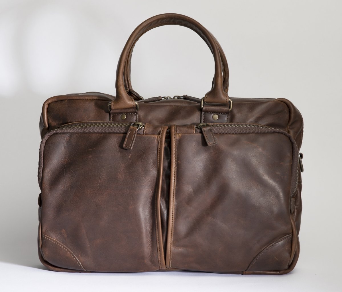 Haythe Commuter - Baldwin Oak - Commuter Leather Bag - Moore and Giles - By Autotype