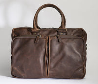 Thumbnail for Haythe Commuter - Baldwin Oak - Commuter Leather Bag - Moore and Giles - By Autotype