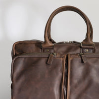 Thumbnail for Haythe Commuter - Baldwin Oak - Commuter Leather Bag - Moore and Giles - By Autotype