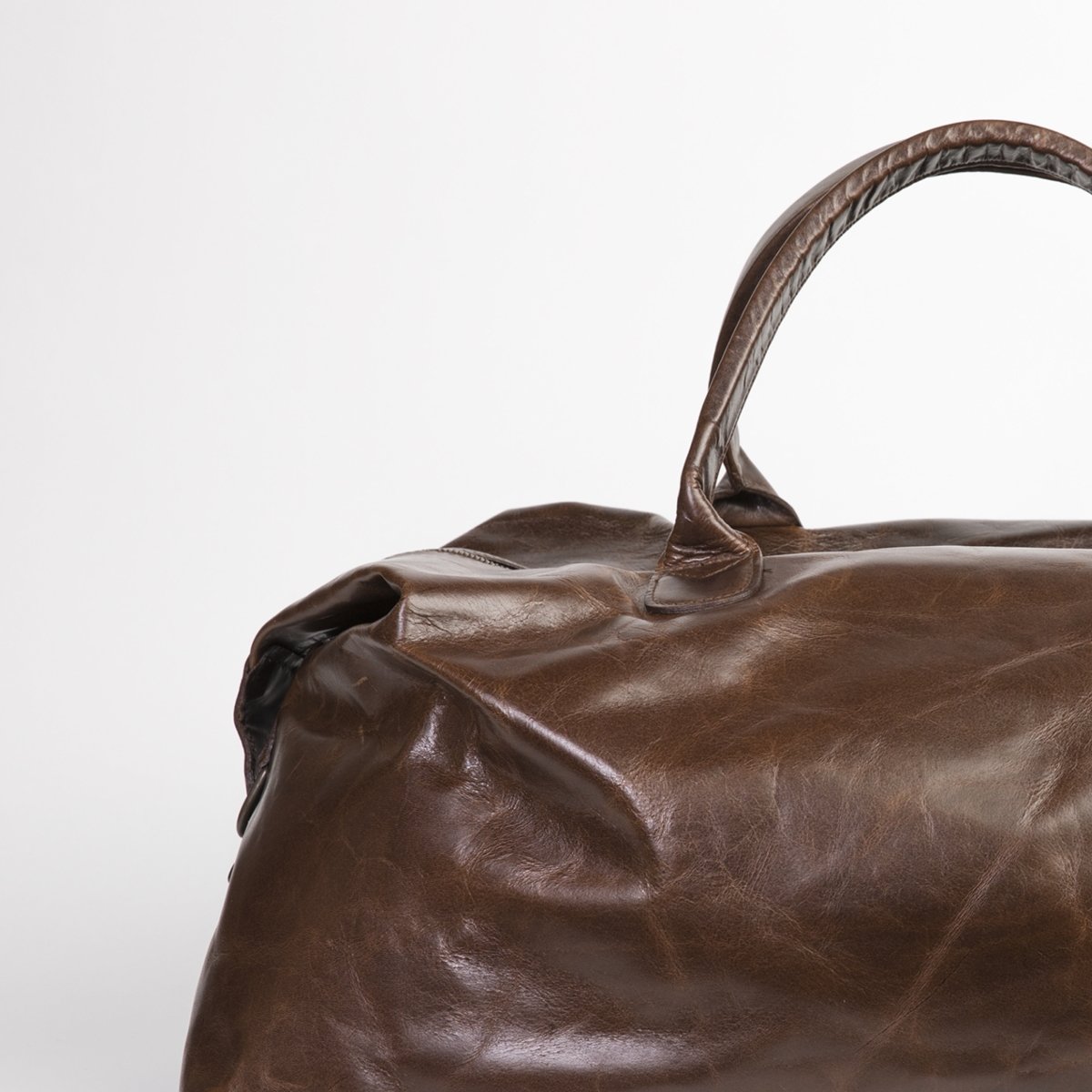 Benedict Weekend Leather Bag - Moore and Giles - Autotype