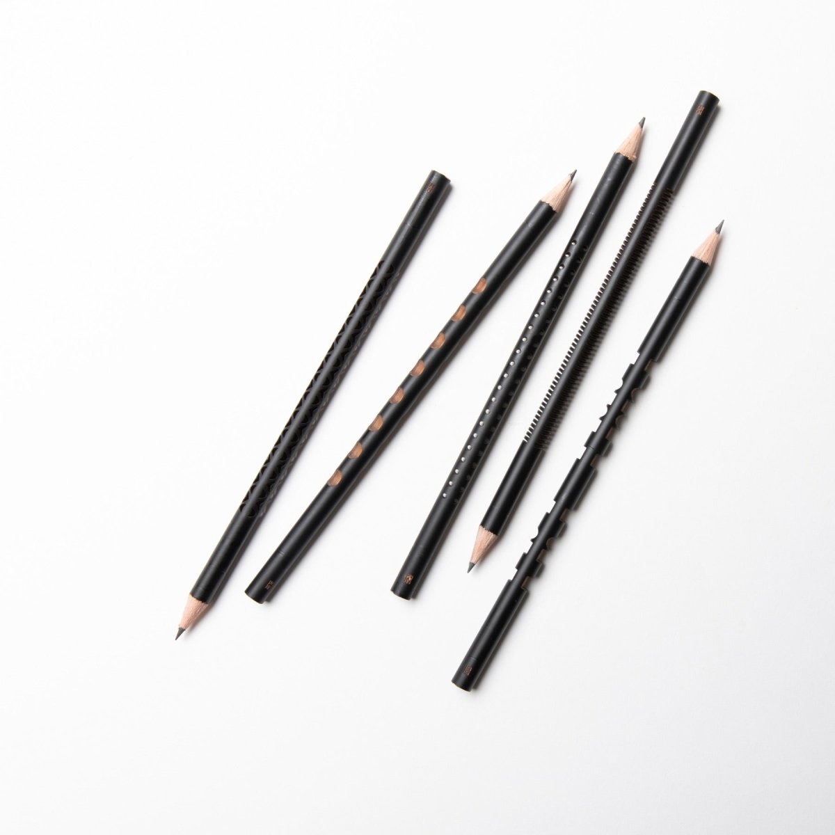 Laser Sculpted Pencil Set