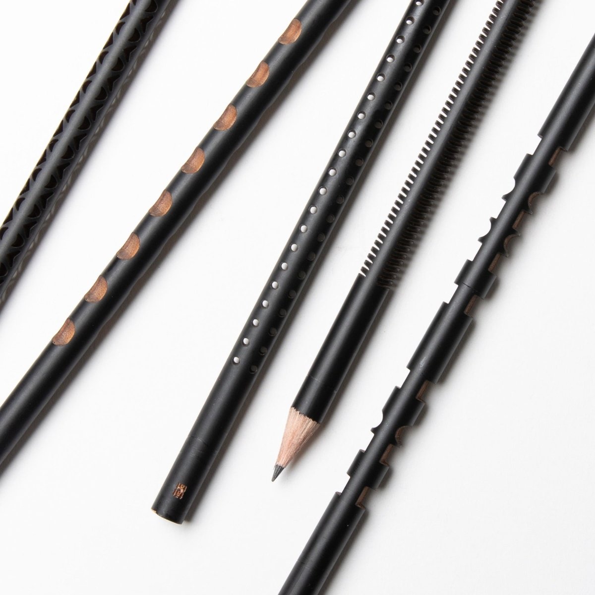 Laser Sculpted Pencil Set