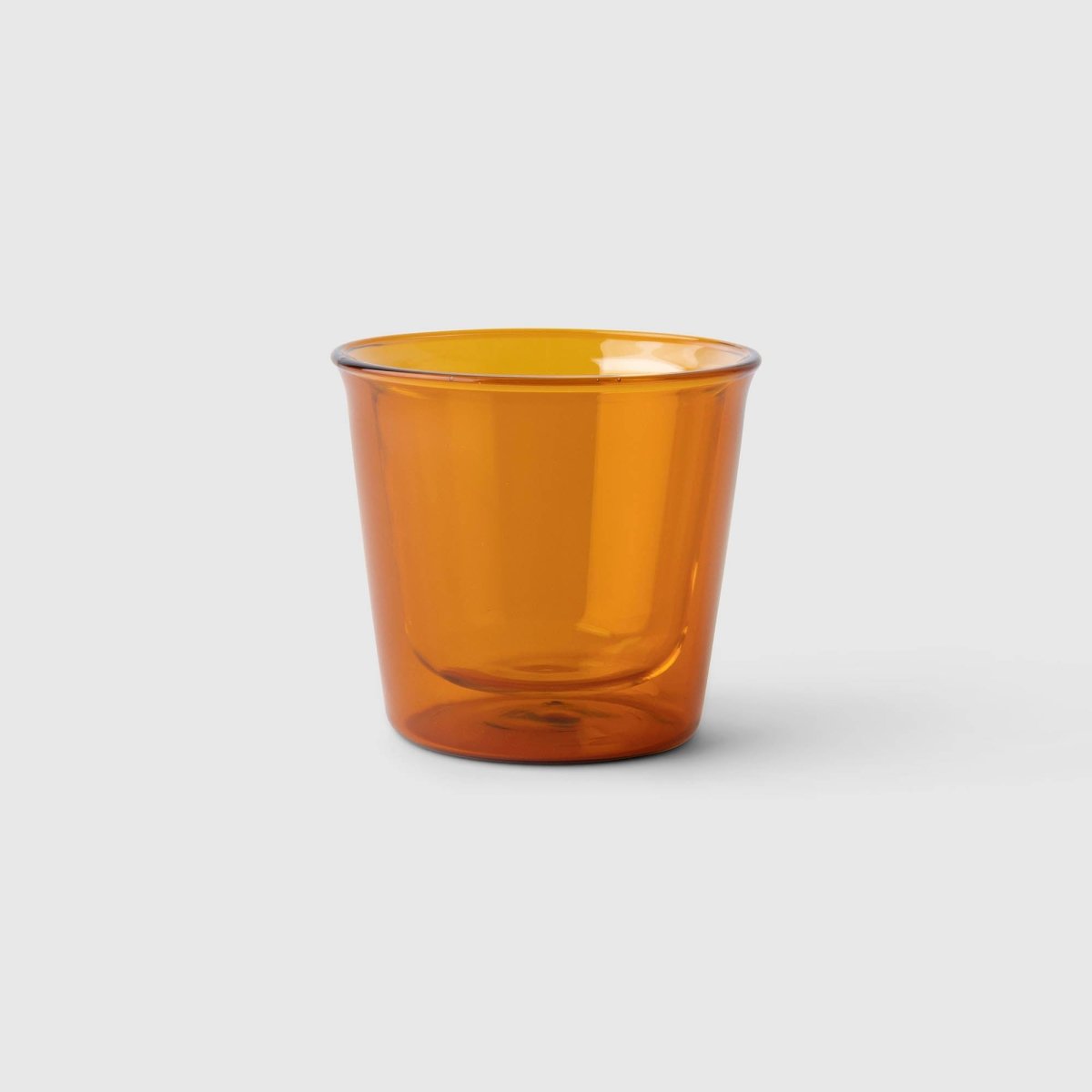 Cast Amber Double Wall Glass 250ml - Autotype