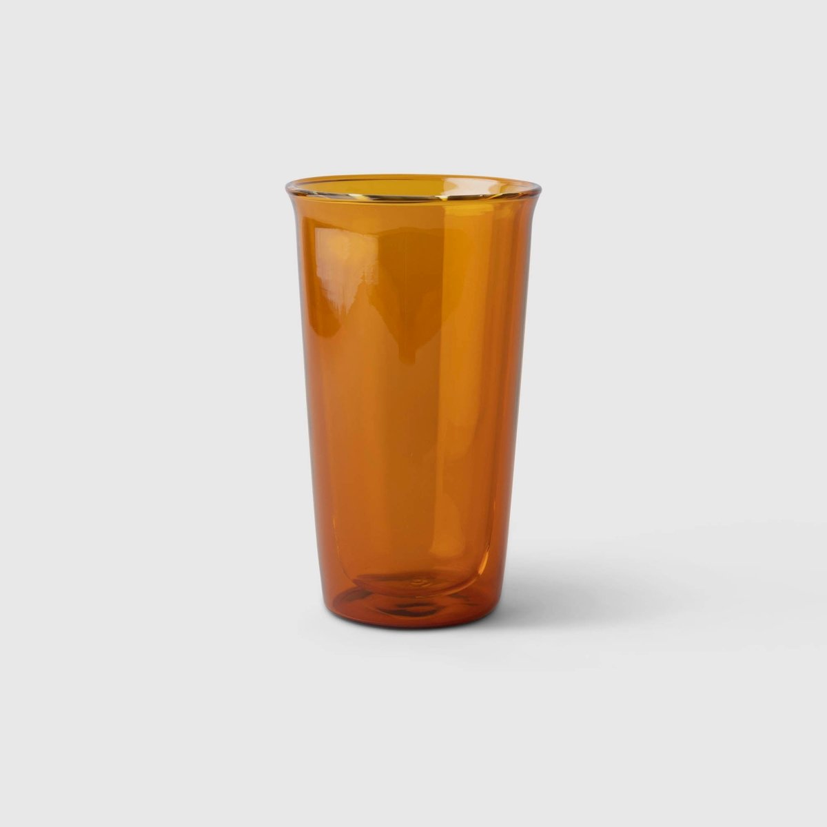 Cast Amber Double Wall Glass 340ml - Autotype