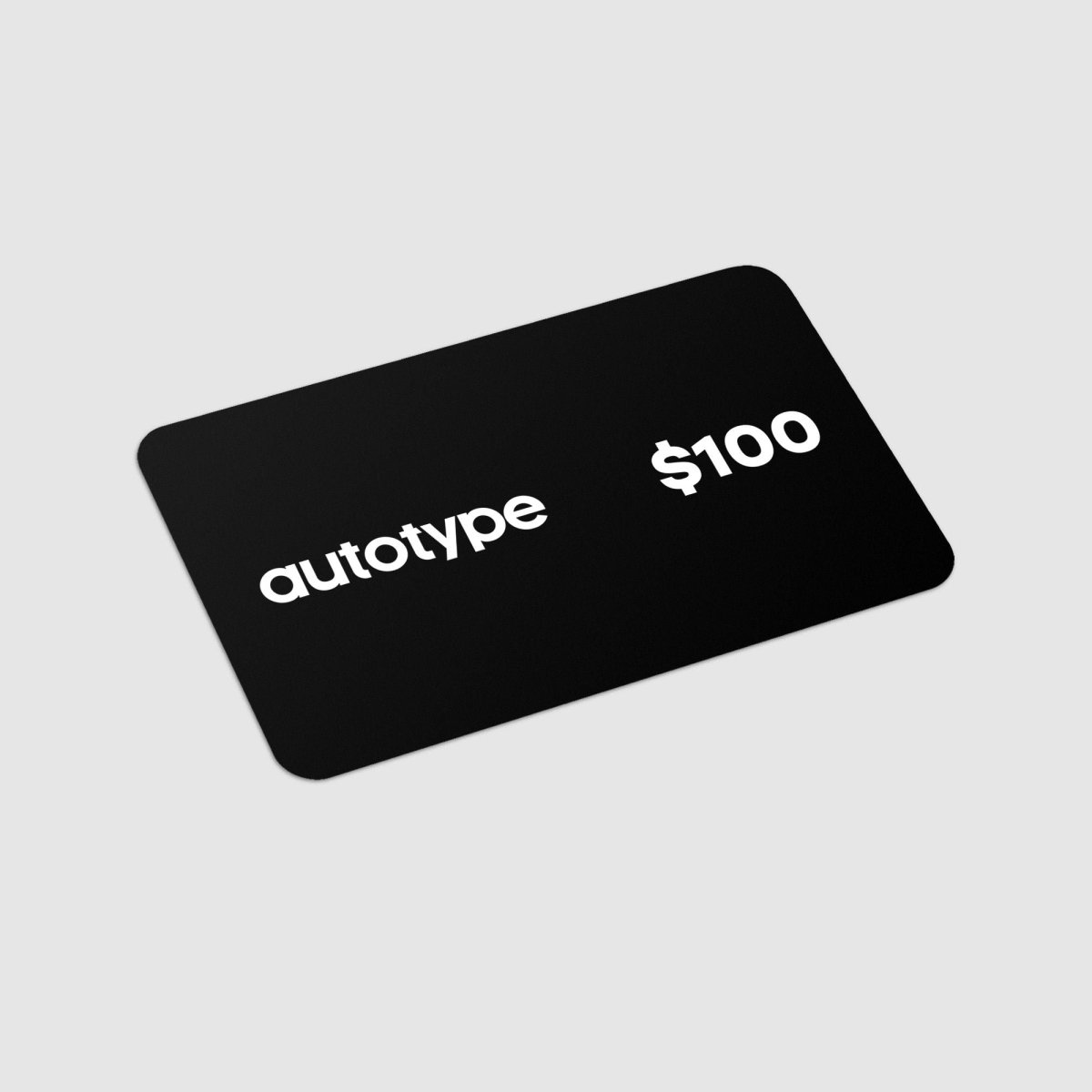 Digital Gift Card - Autotype